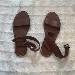 Madewell Boardwalk Ankle Strap Sandals